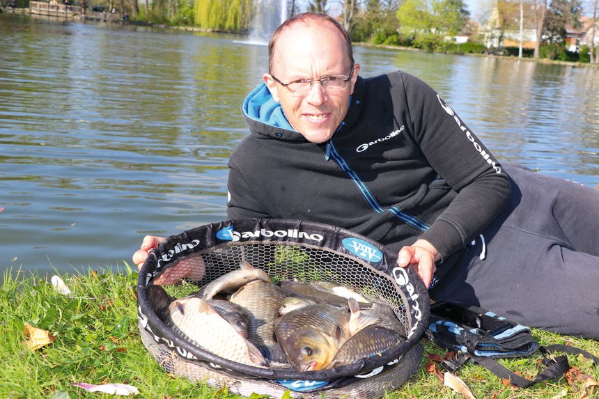 La stratégie d’Olivier paye! De jolis poissons sont venus sur le coup et ont offert de belles bagarres à notre journaliste pê
