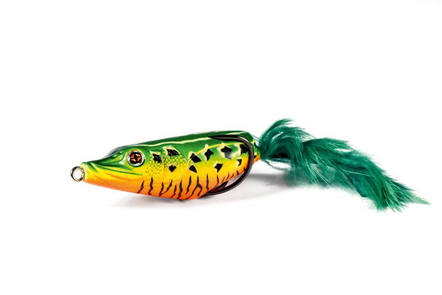 6 Leurres Grenouilles Souples Pour Pêche - Appâts Surface Réalistes Pour Bar, Brochet, Truite (eau Douce Et Salée)