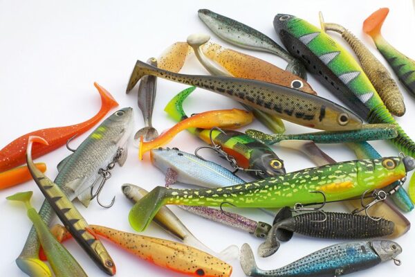 Lot De 6 Anciens Corps De Devons/leurres Poisson à Remonter - Fabrication Française - Eau Douce
