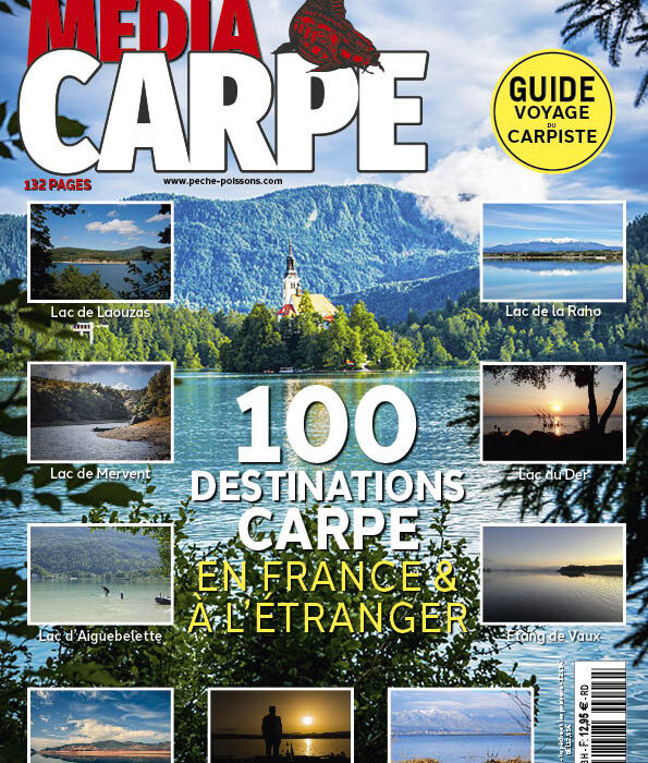 couverture hors-série 100 destinations carpe Média Carpe