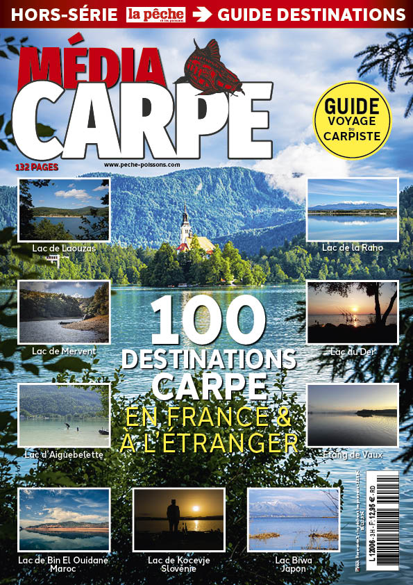 couverture hors-série 100 destinations carpe Média Carpe