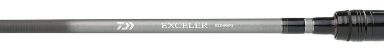Canne Daiwa Exceler 2025 avec anneaux Fuji K