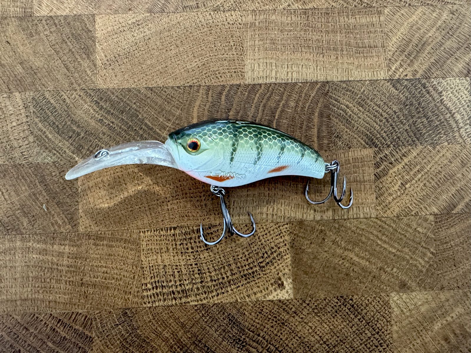 Crankbait mid runner Gigan 55F de Gunki, coloris perche